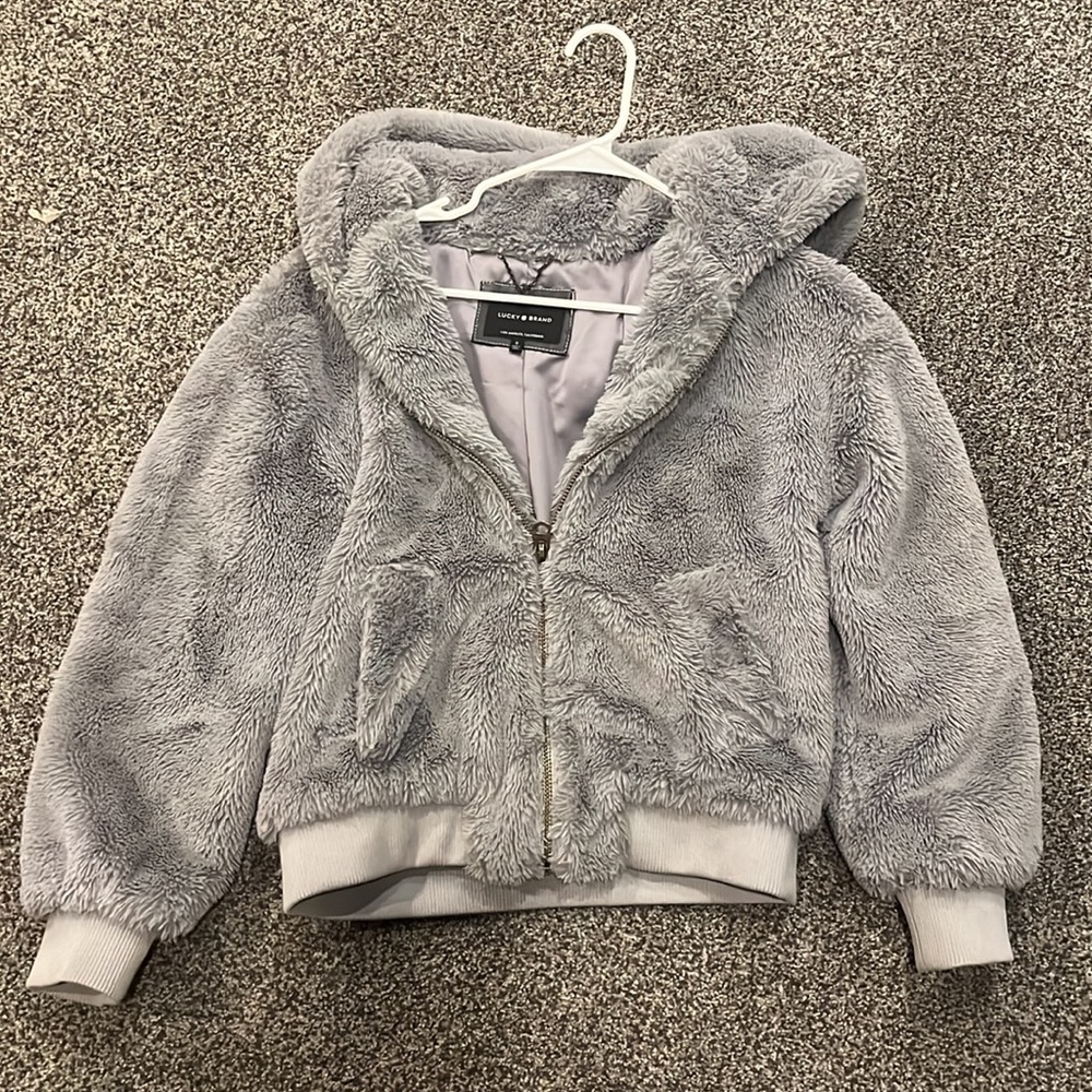 Lucky Brand Faux Fur Jacket